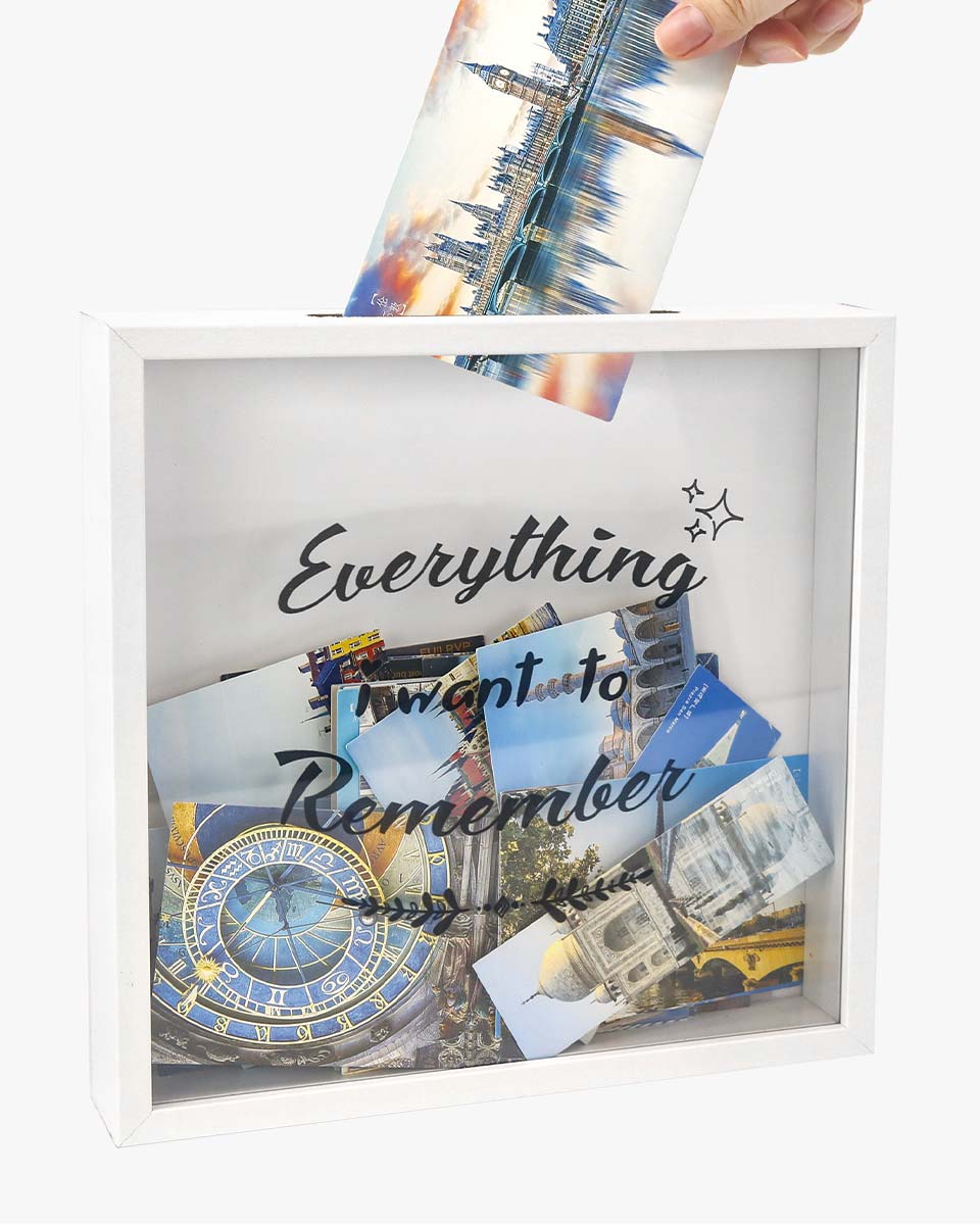 Rordigo 1 PC Shadow Box Cornice per Biglietti Stub Adventure Archive Box per Display da Parete e da Tavolo S B Rordigo 1 PC Shadow Box Cornice per Biglietti Stub Adventure Archive Box per Display da Parete e da Tavolo S B