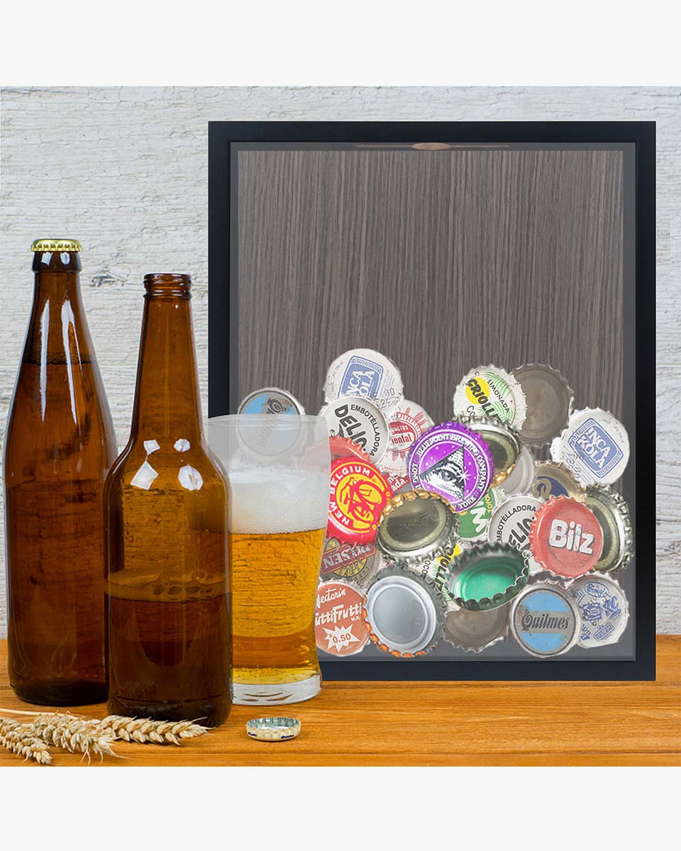 Shadow Box Frame Wood Collection Case With Slot on top - 5 Sizes Available