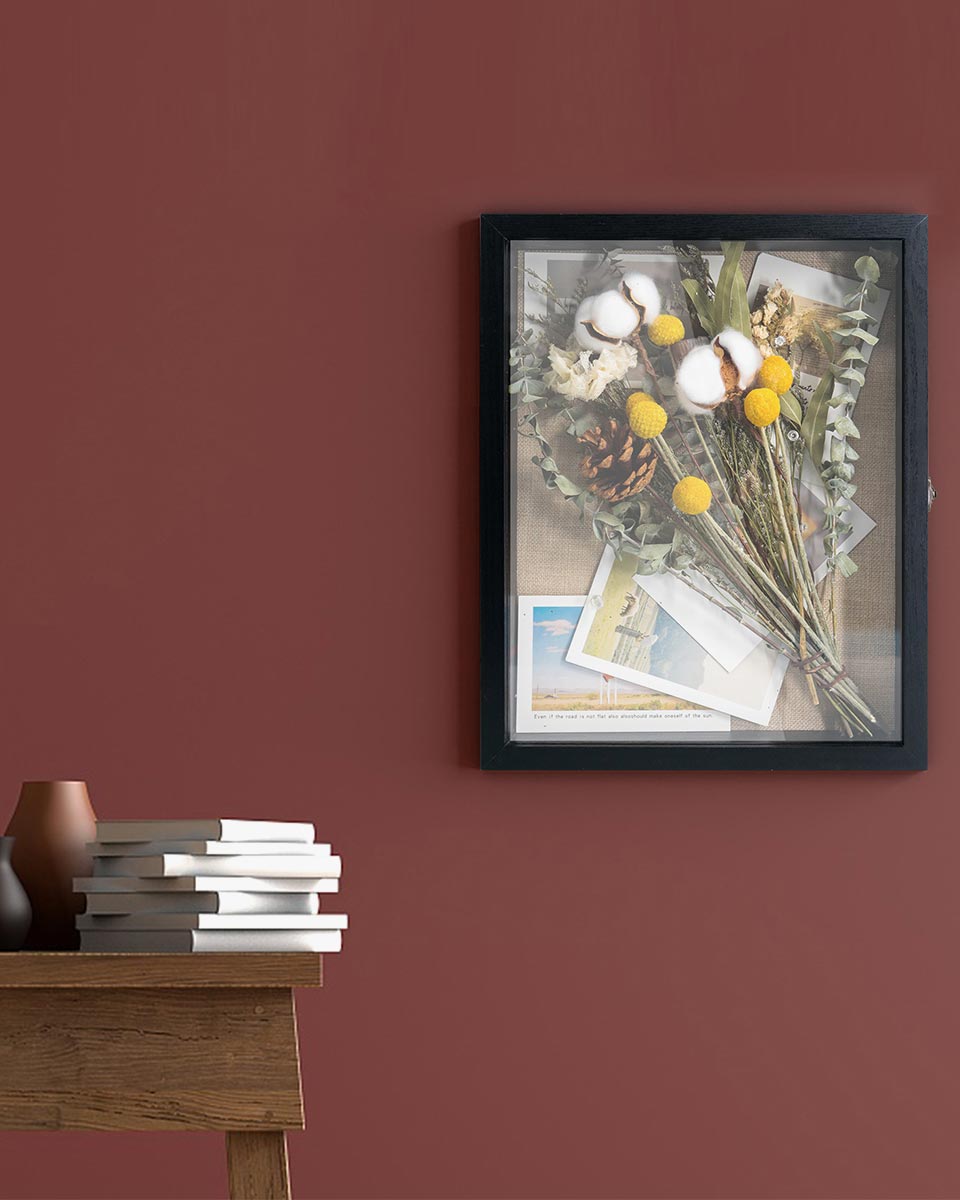 Rustic Black Shadow Box Frame Window Door With Hinge in 7 Sizes