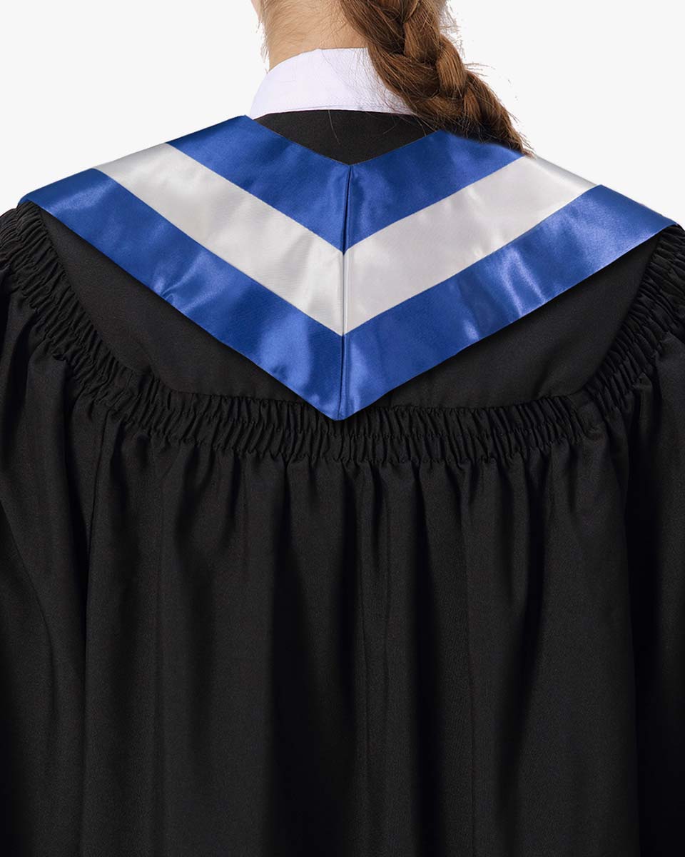 17 Country Flag Graduation Stoles Embroidery Sashes for Study Aboard International Students