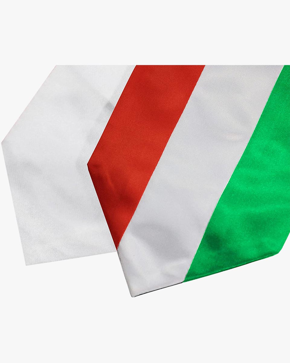 17 Country Flag Graduation Stoles Embroidery Sashes for Study Aboard International Students