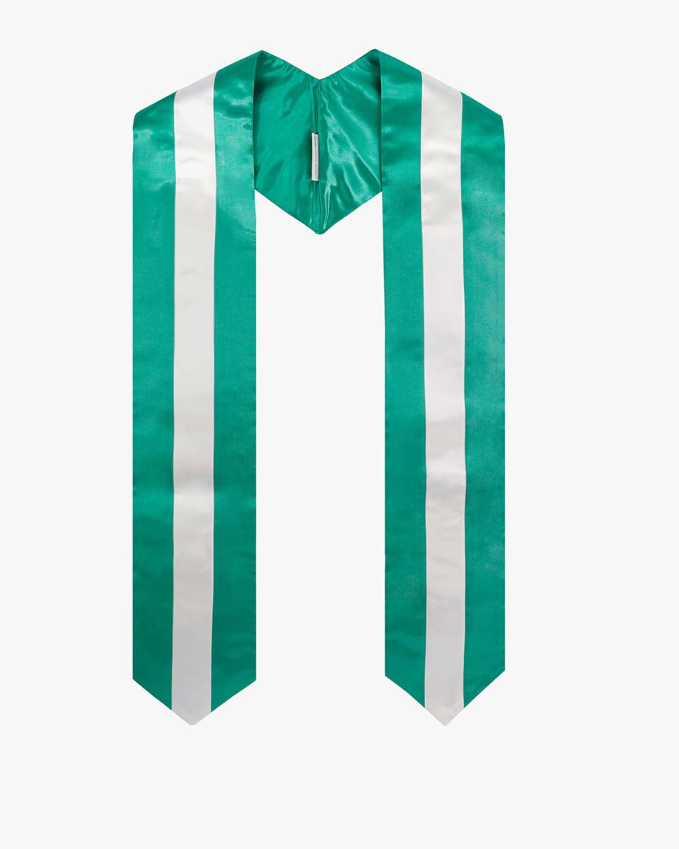 17 Country Flag Graduation Stoles Embroidery Sashes for Study Aboard International Students