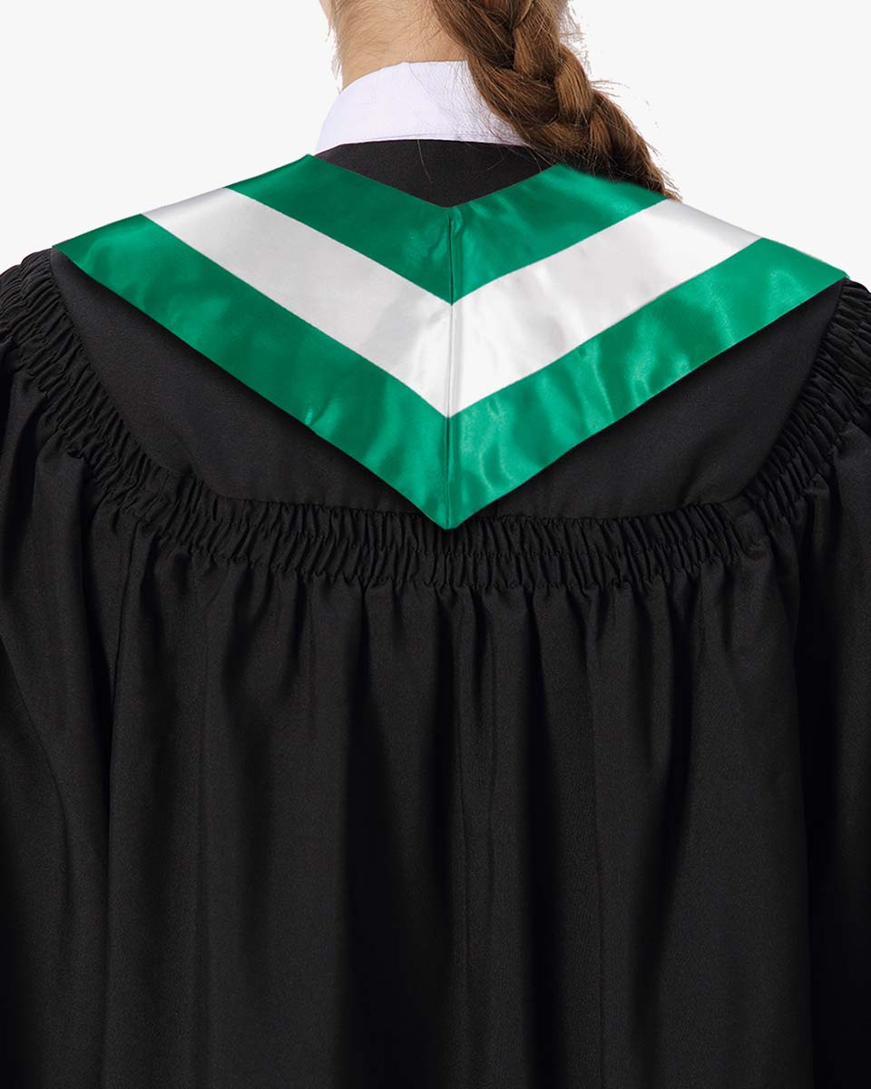 18 Country Flag Graduation Stoles Embroidery Sashes for Study Aboard International Students