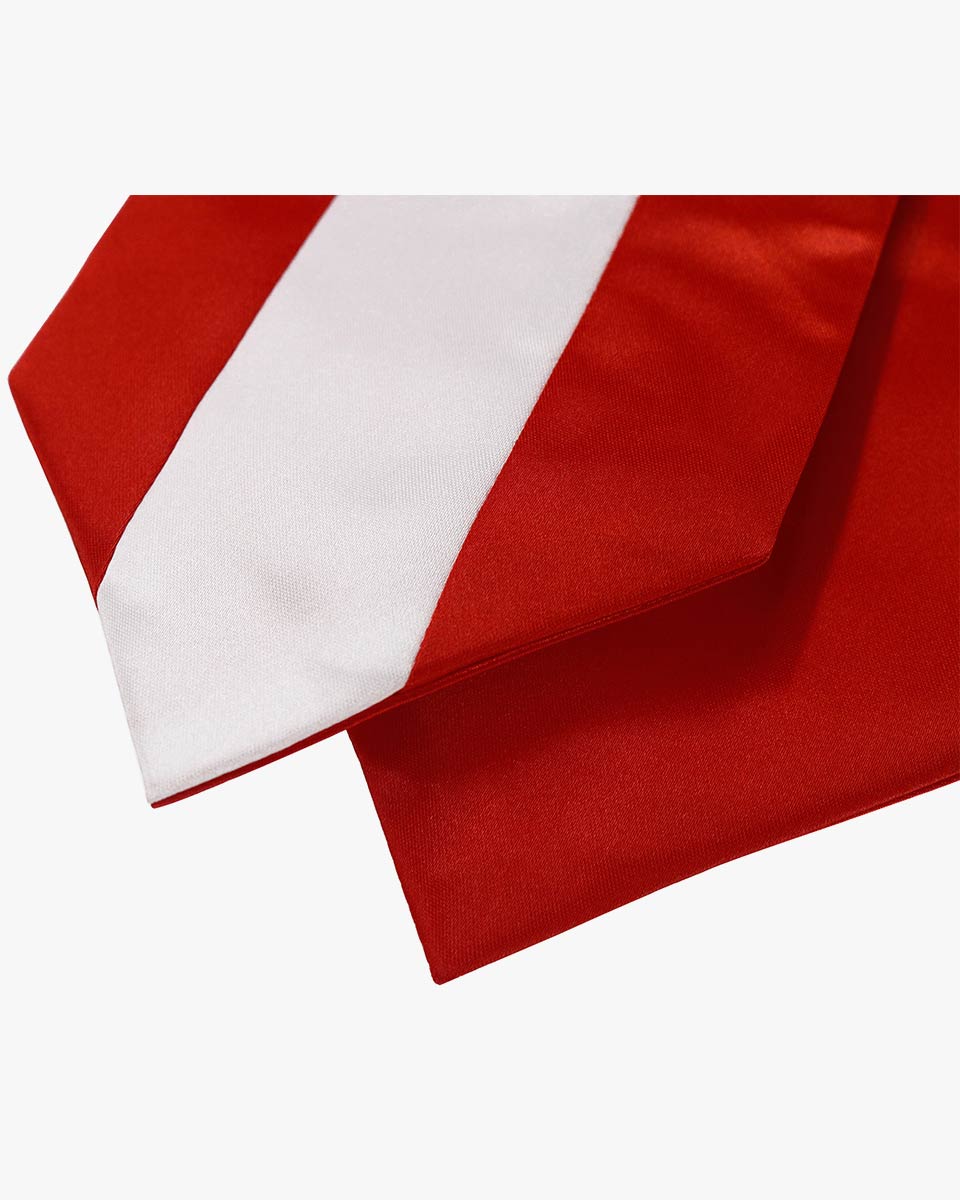 17 Country Flag Graduation Stoles Embroidery Sashes for Study Aboard International Students
