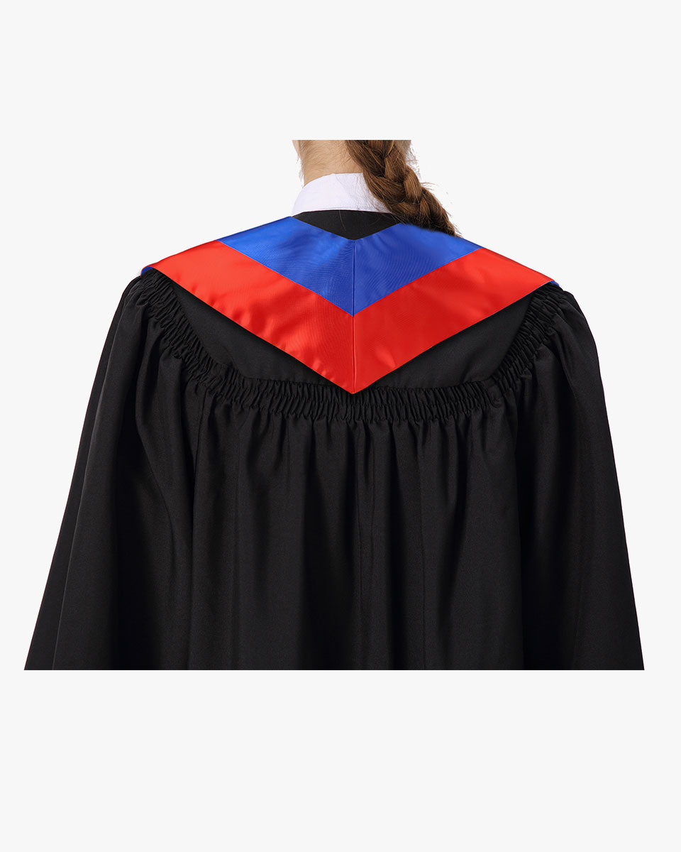 17 Country Flag Graduation Stoles Embroidery Sashes for Study Aboard International Students