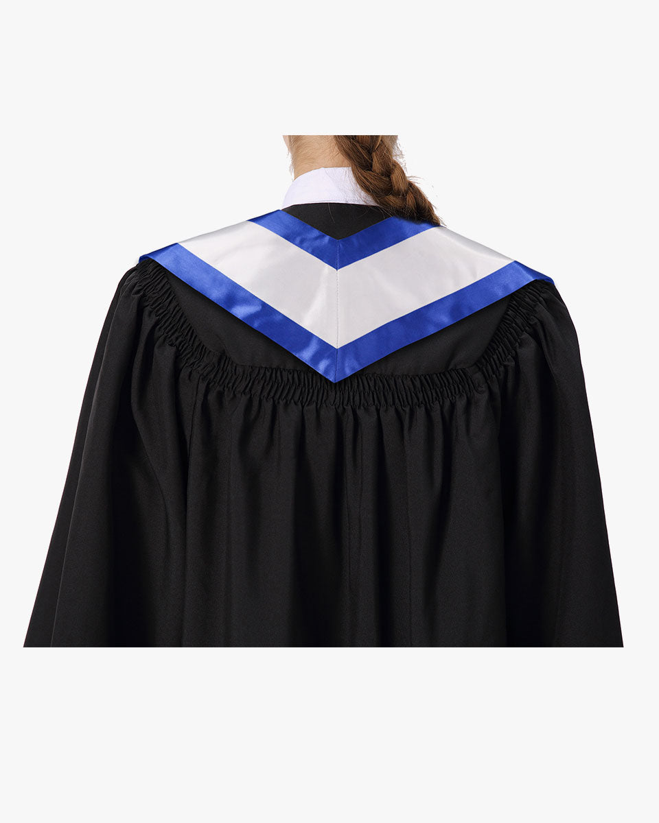 17 Country Flag Graduation Stoles Embroidery Sashes for Study Aboard International Students