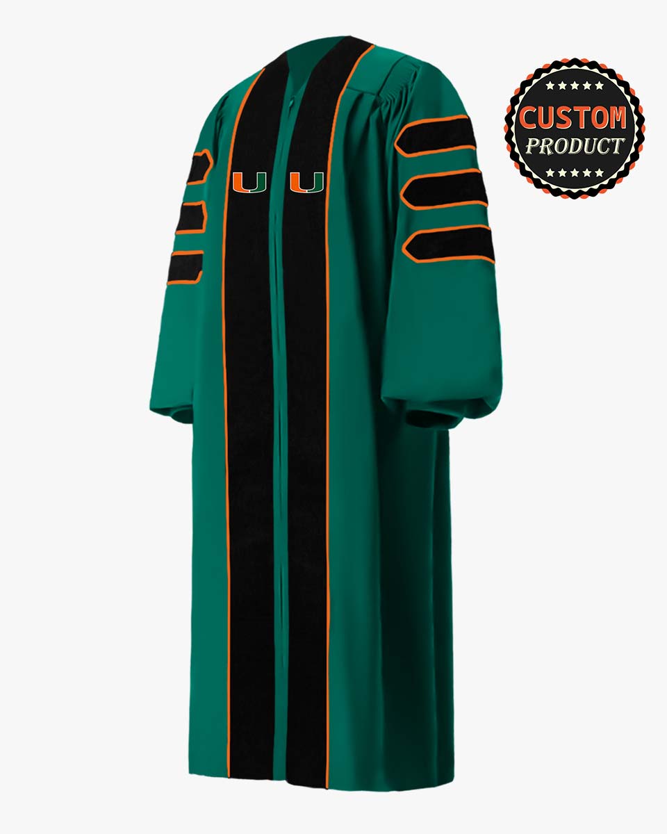 University of Miami Doctoral Regalia 45 (5'0
