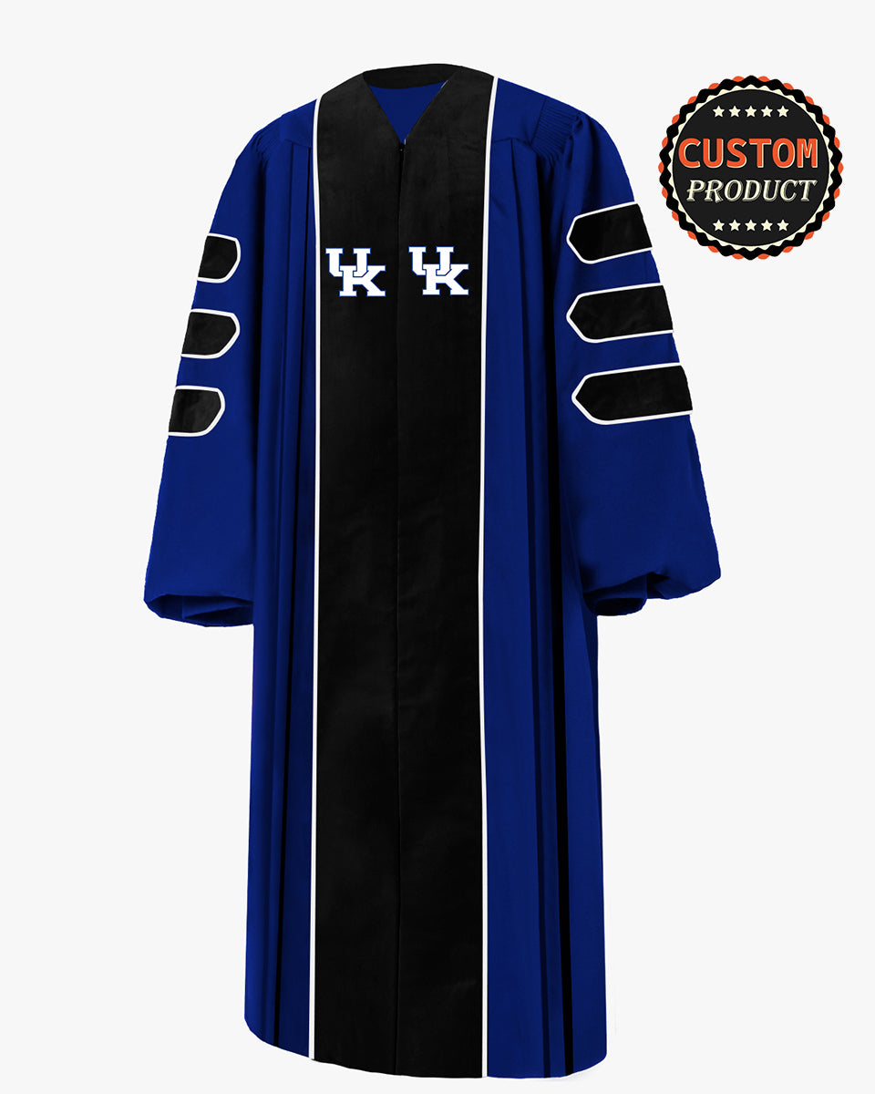 University of Kentucky Doctoral Gown, Tam & Hood Package