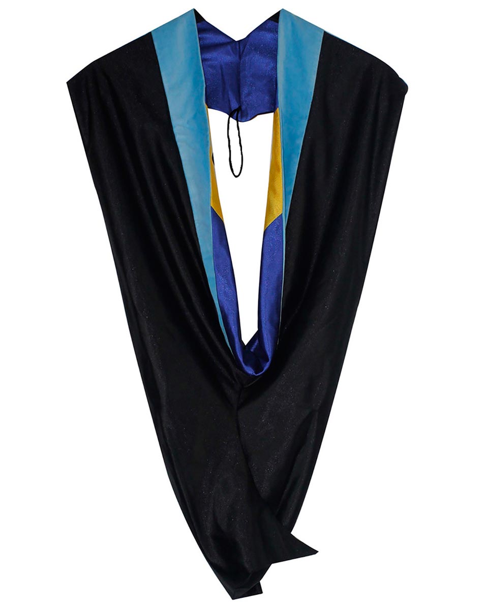 Deluxe Bachelor Hood - 15 Color Combinations Available