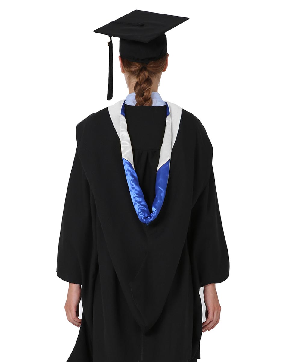 Deluxe Bachelor Hood - 15 Color Combinations Available