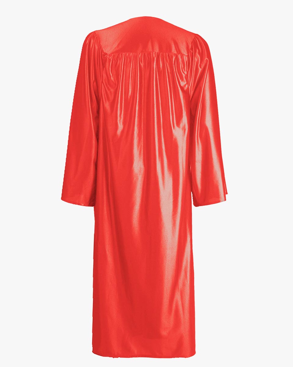 High School Economy Shiny Graduation Gown Only - 12 Colors Available
