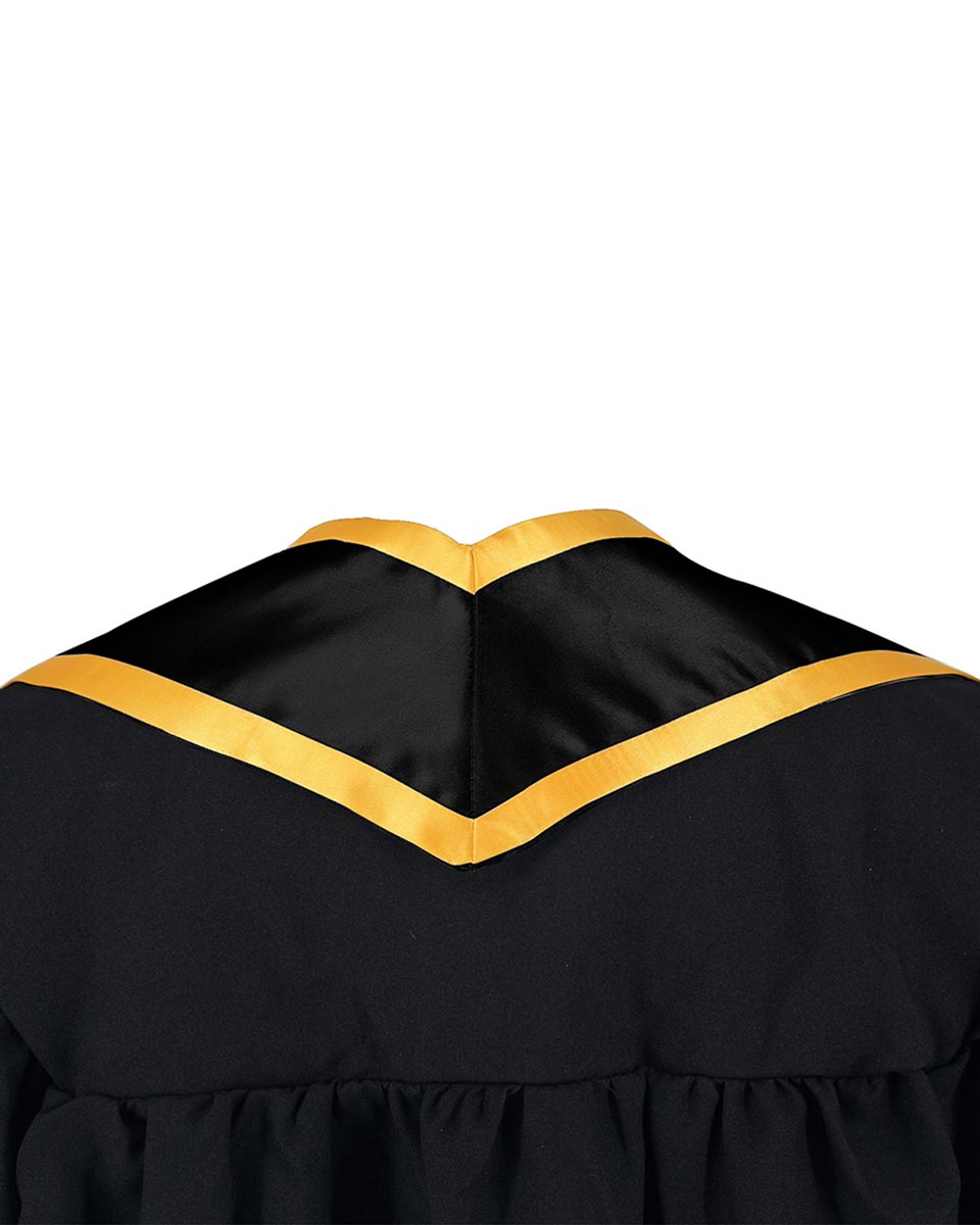 Graduation Stole Angled End With Trim - 11 Colors Available