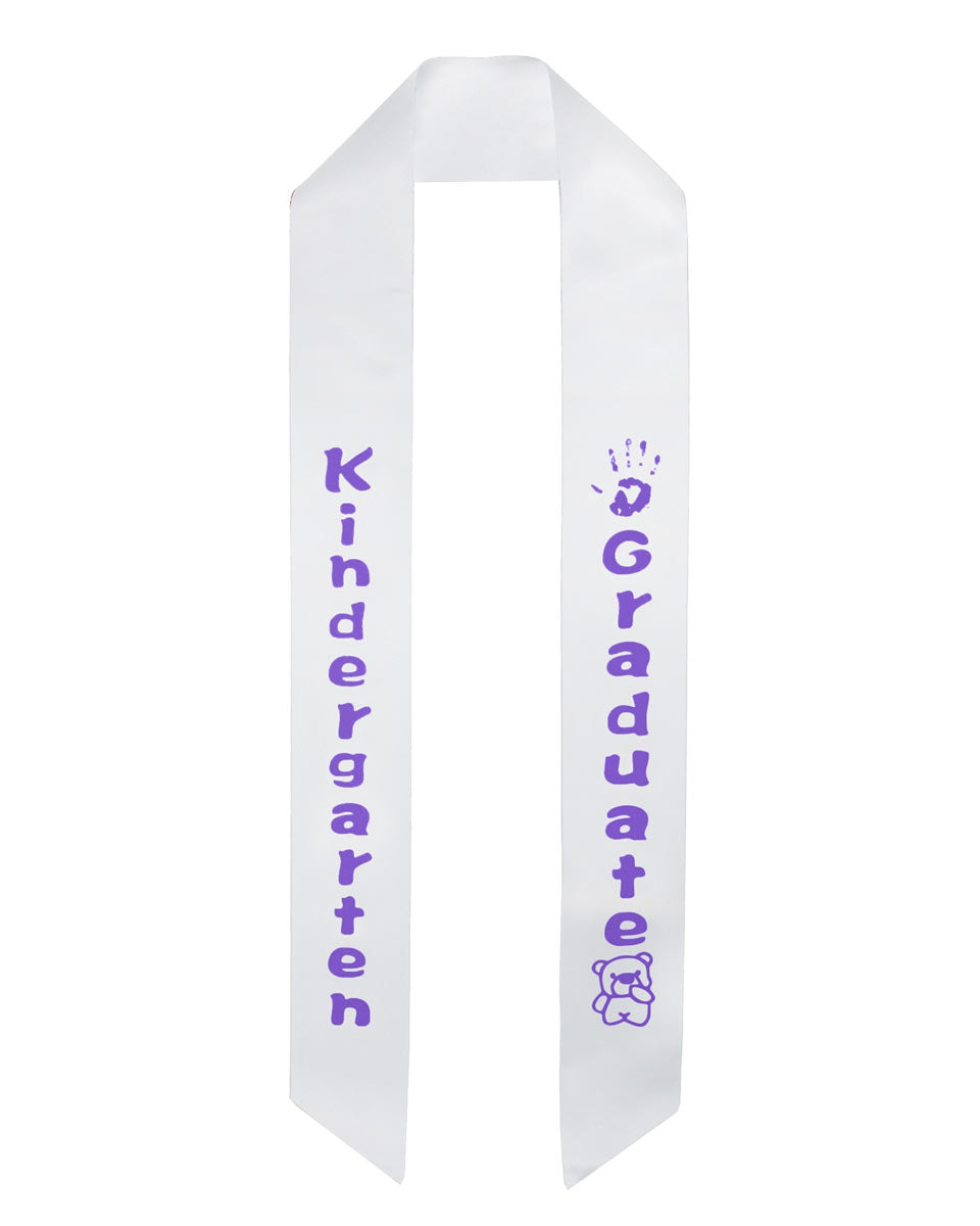 Kindergarten Graduation Sash - 5 Colors Available