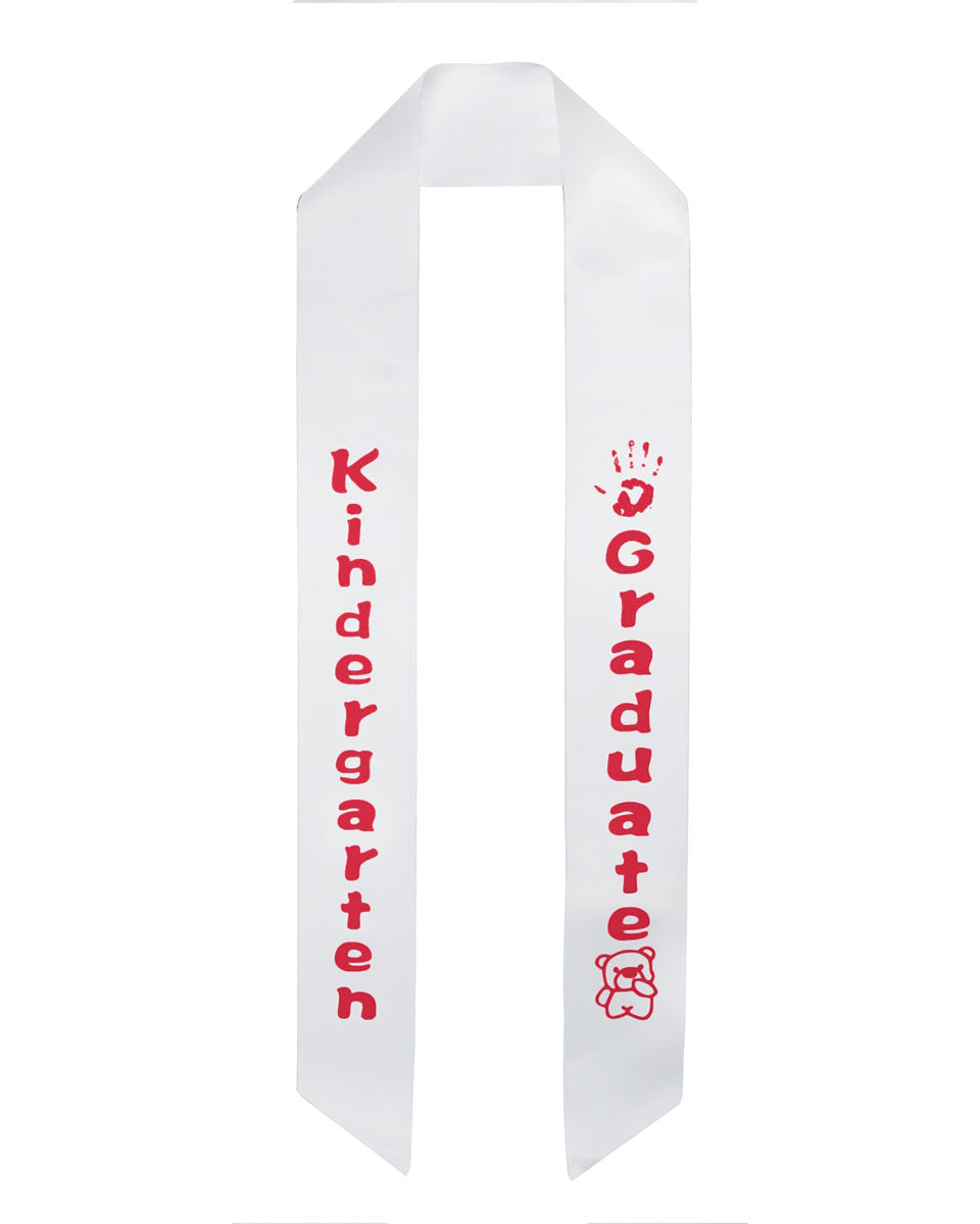 Kindergarten Graduation Sash - 5 Colors Available