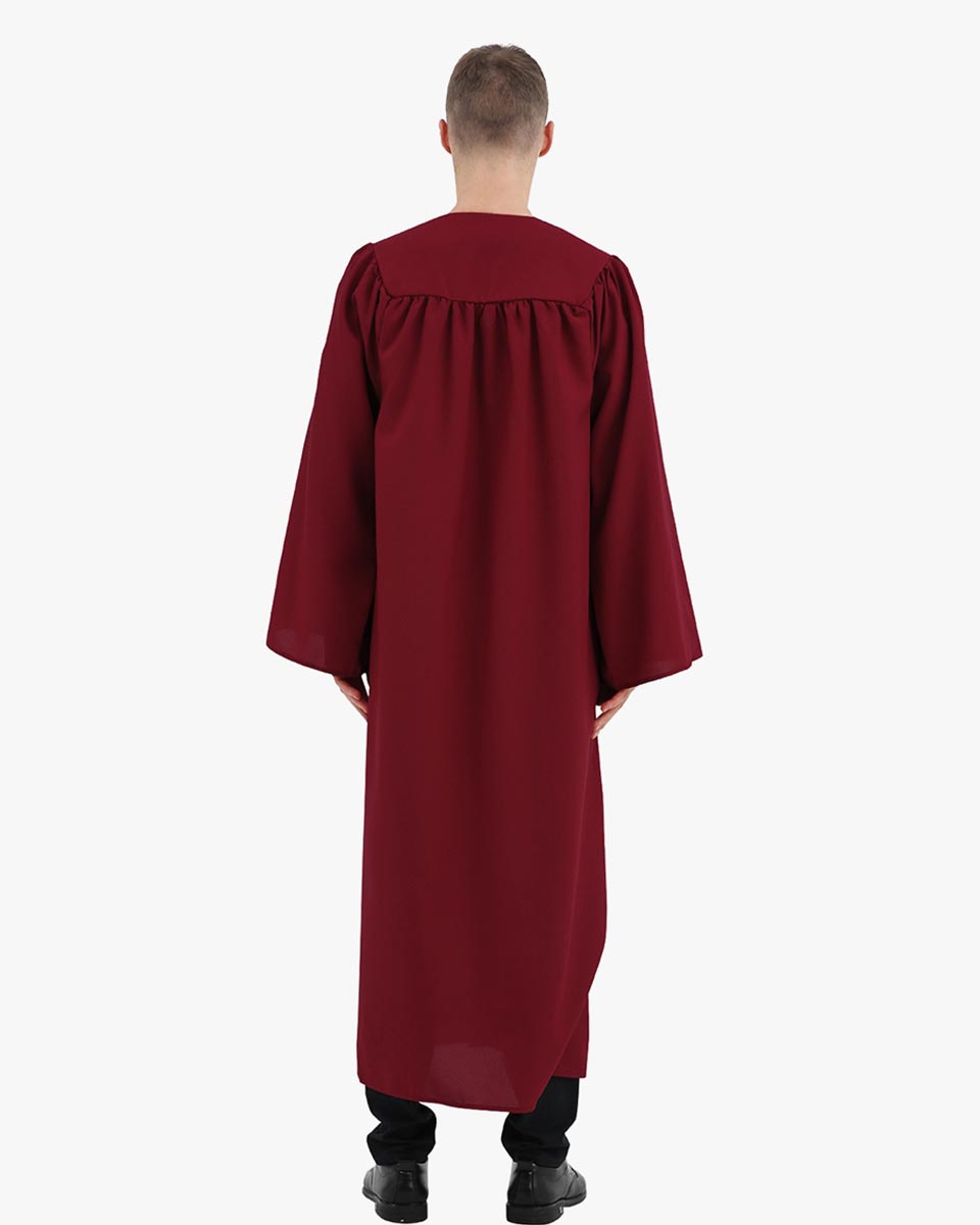 High School Premium Matte Graduation Gown Only - 12 Colors Available