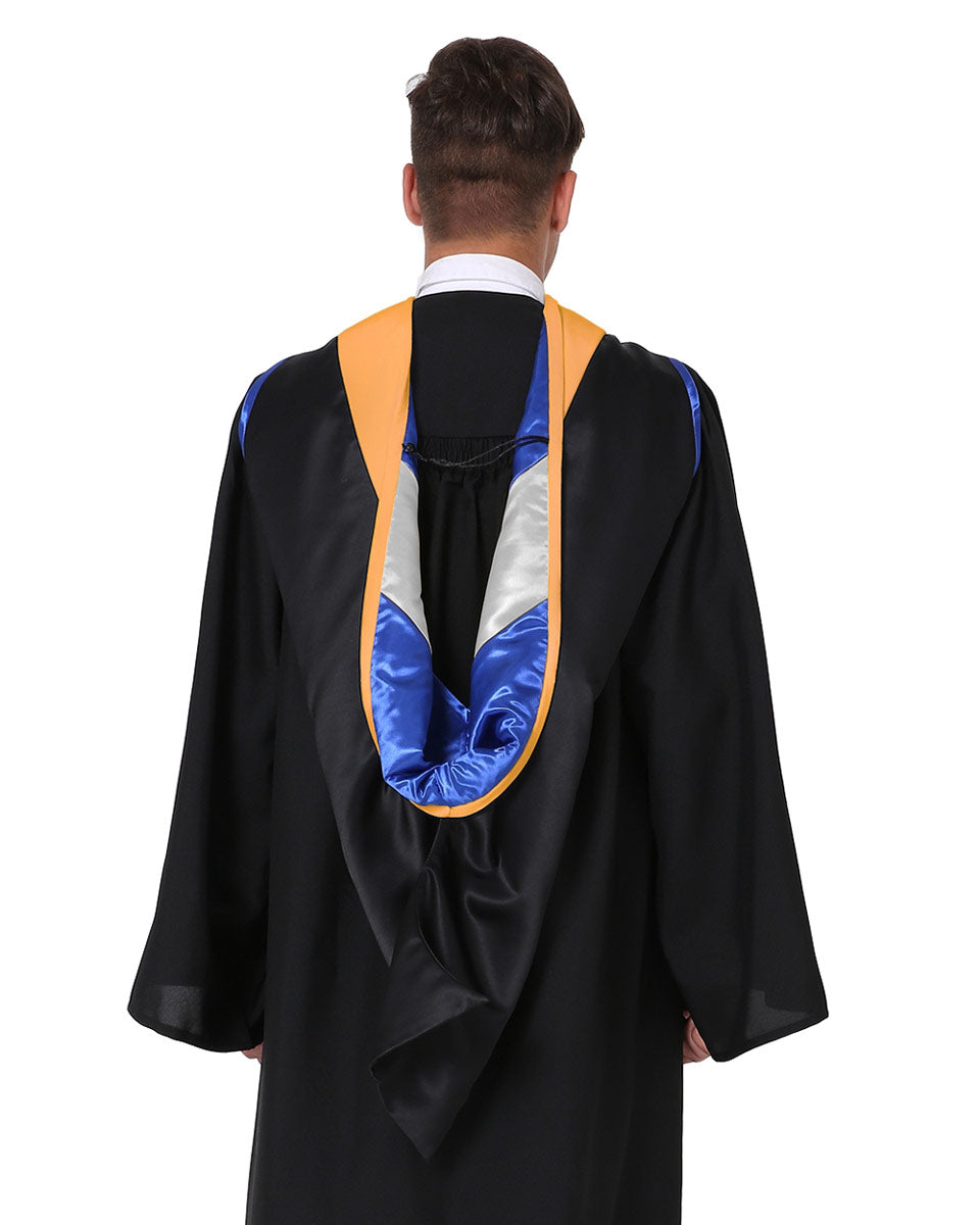 Deluxe Master Cap Gown & Hood Package