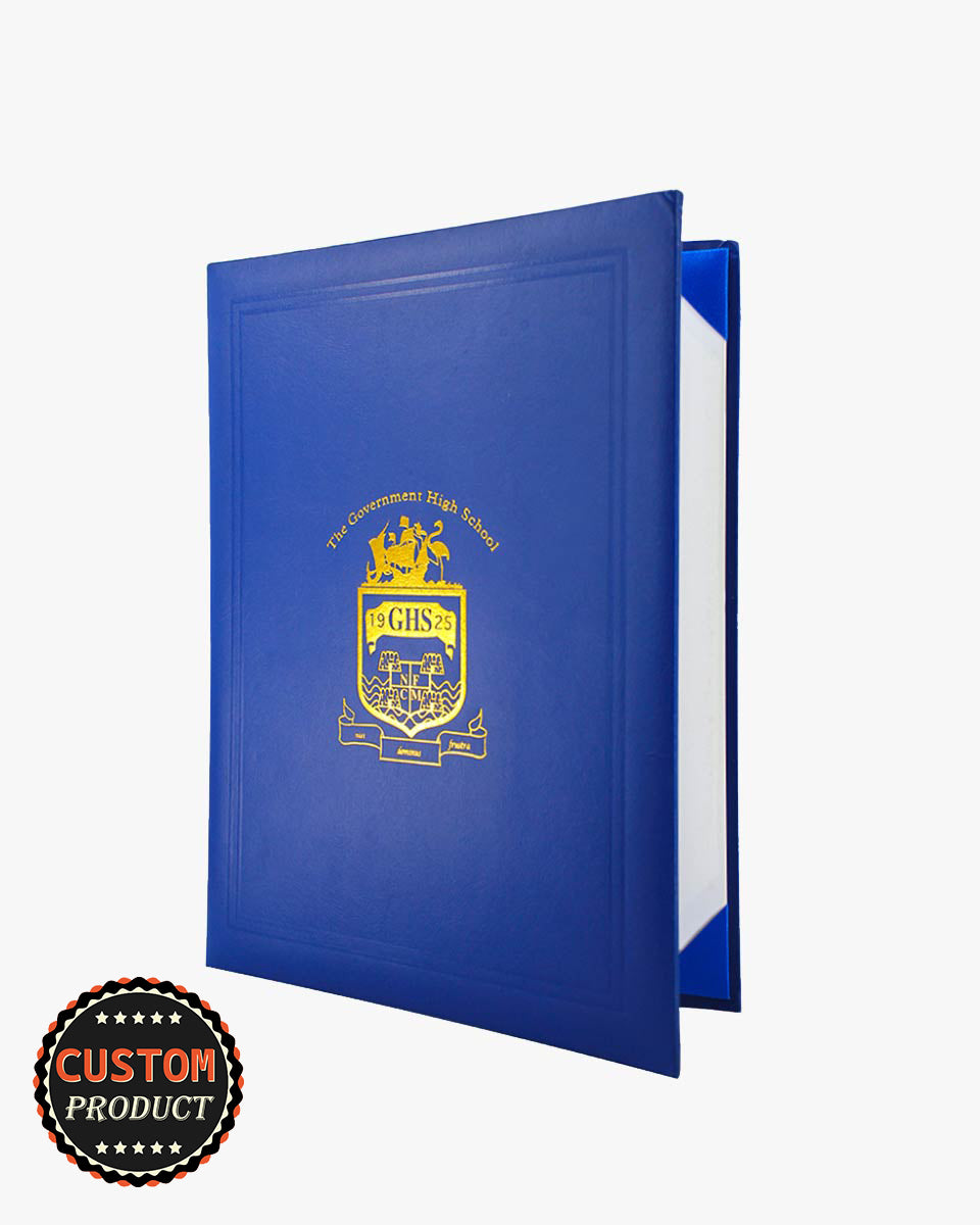 Custom Book Diploma Cover