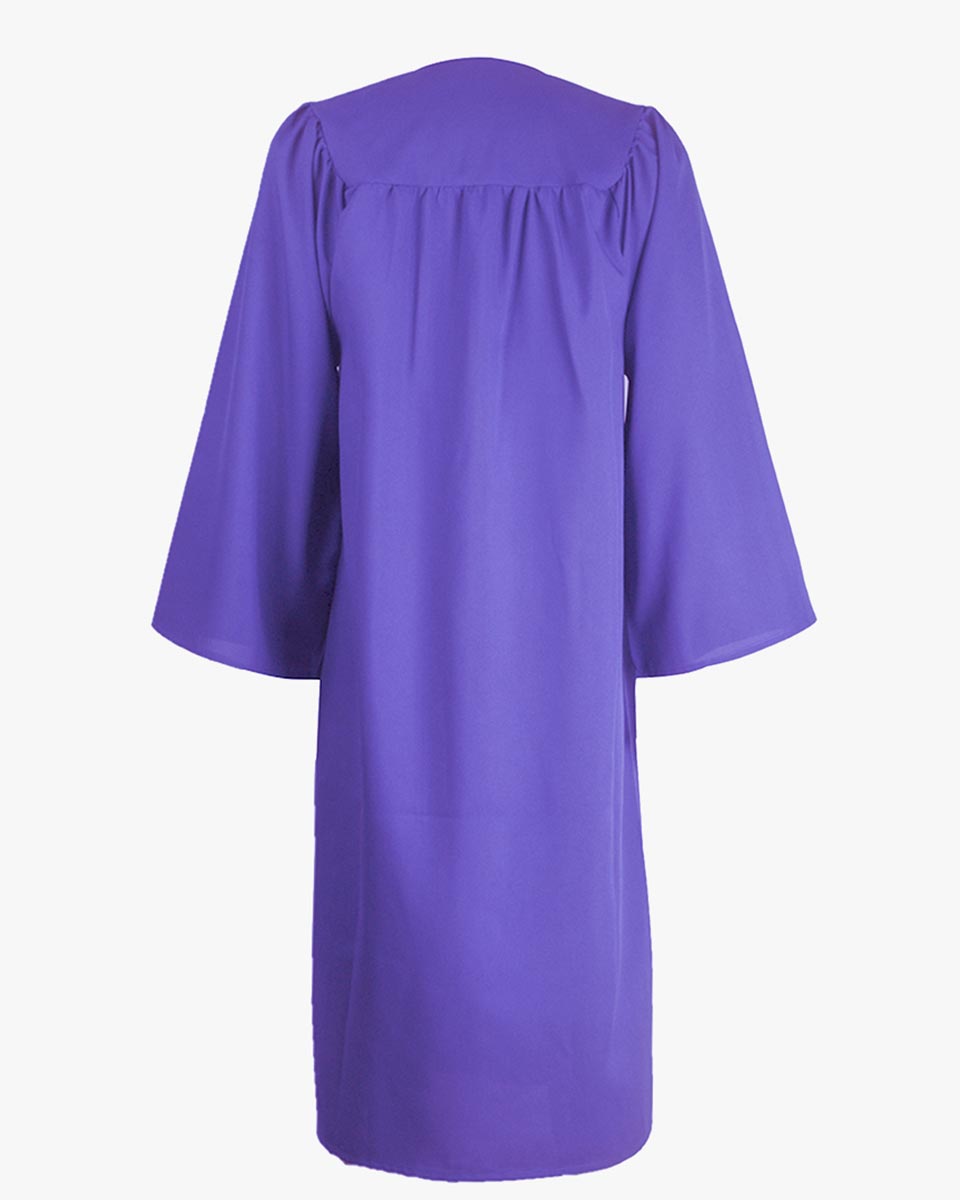 High School Premium Matte Graduation Gown Only - 12 Colors Available