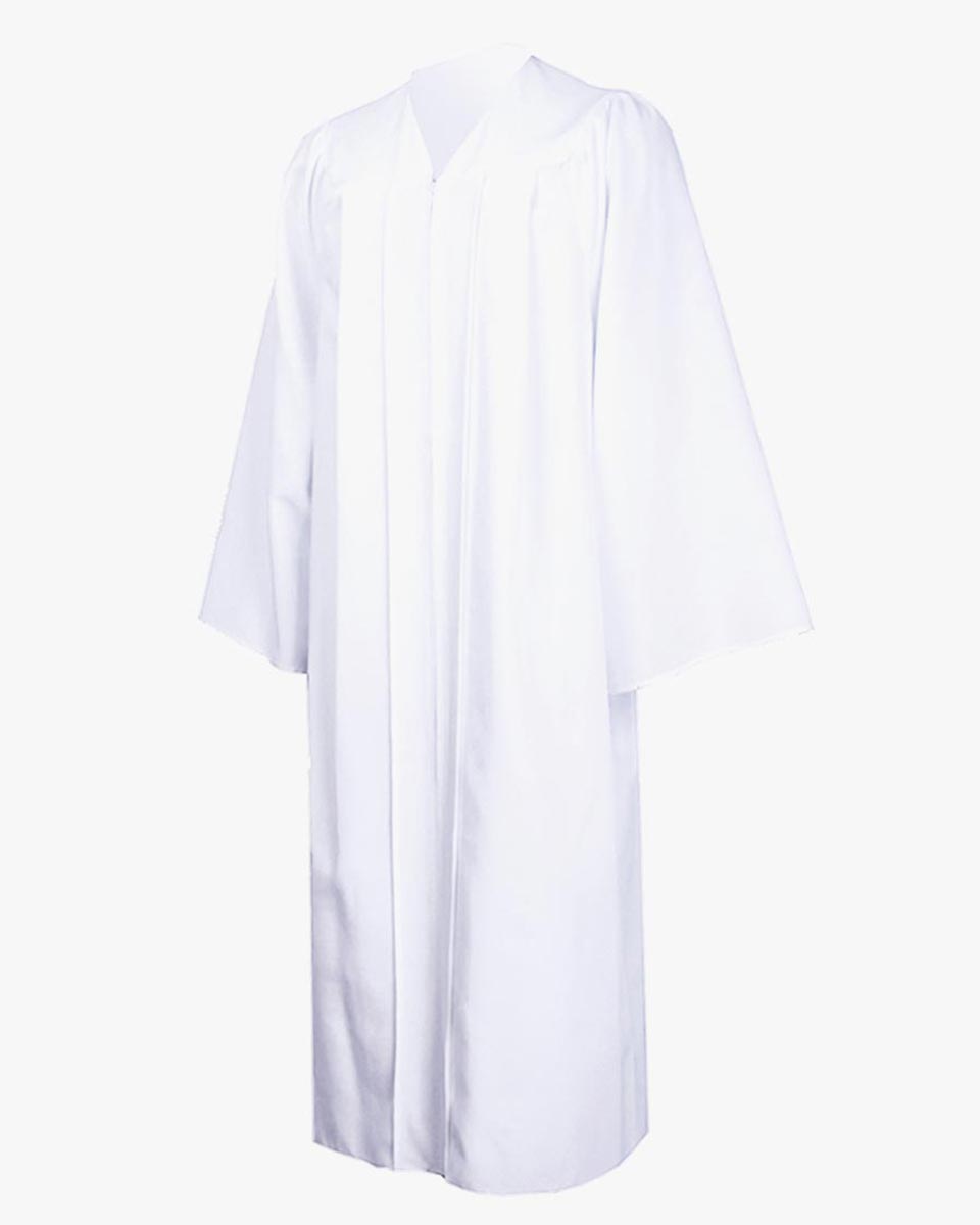 High School Premium Matte Graduation Gown Only - 12 Colors Available