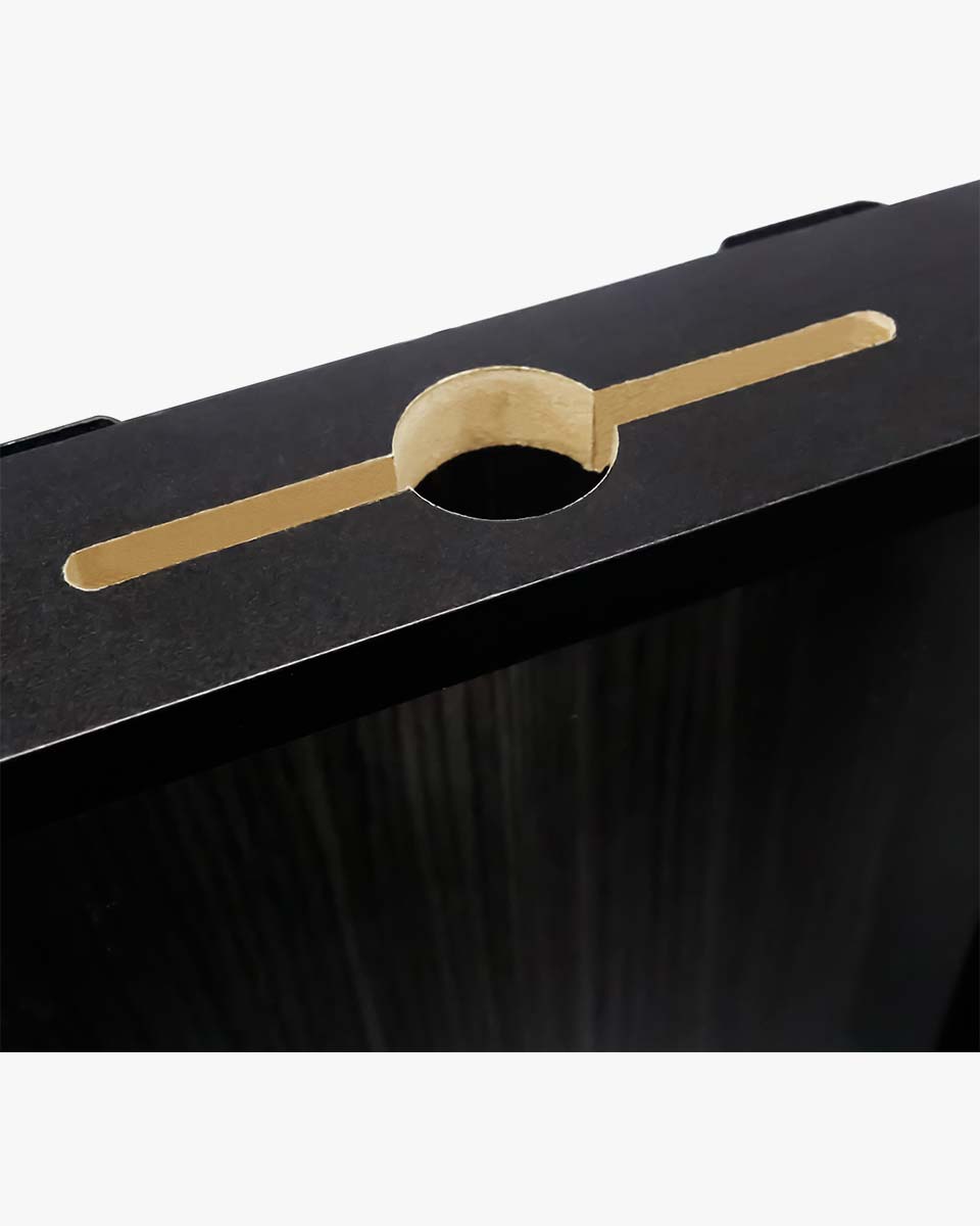 Shadow Box Frame Wood Collection Case With Slot on top - 5 Sizes Available