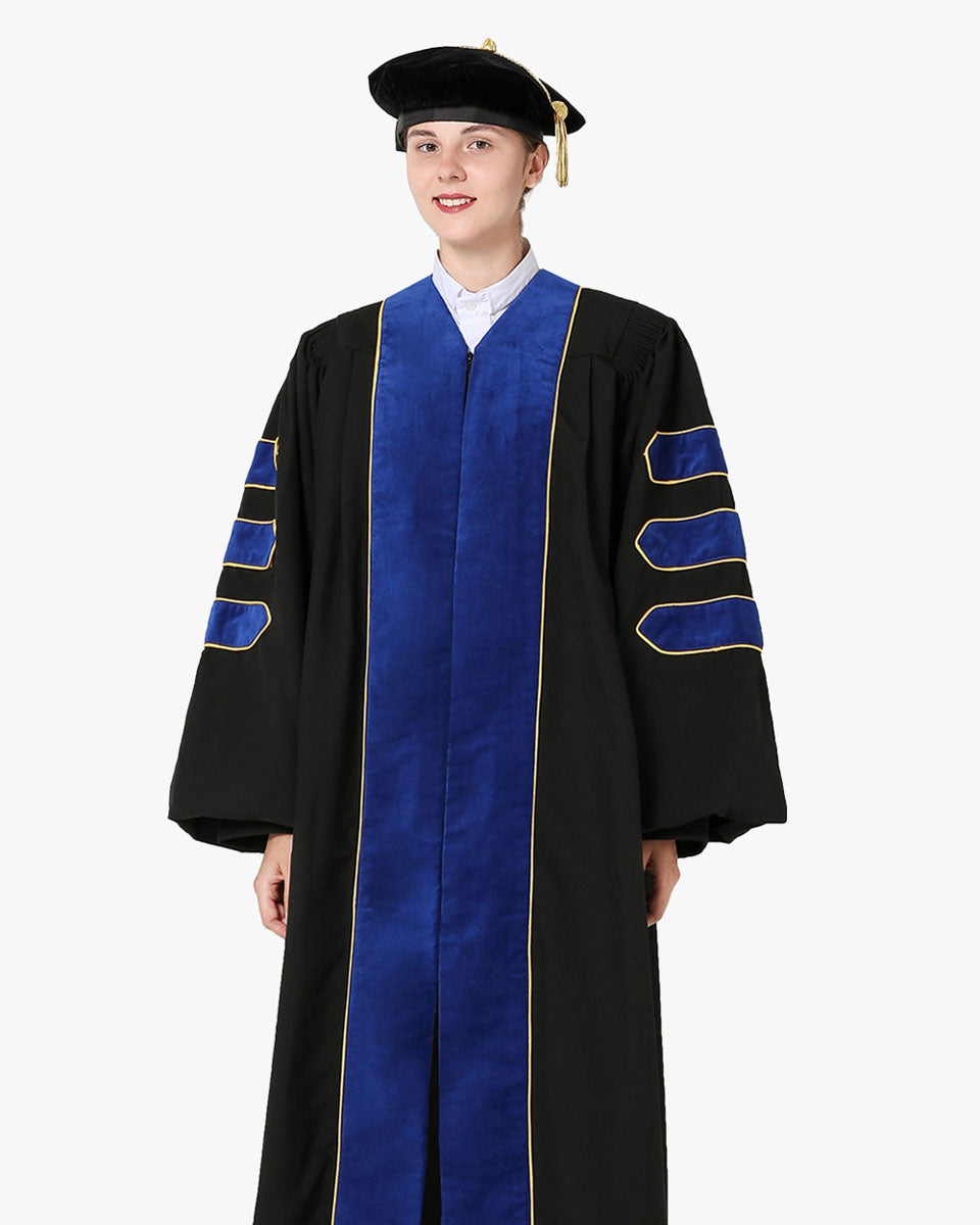 graduation dress doctorate Custom Presidential & Trustee Graduation Gown and Tam Package