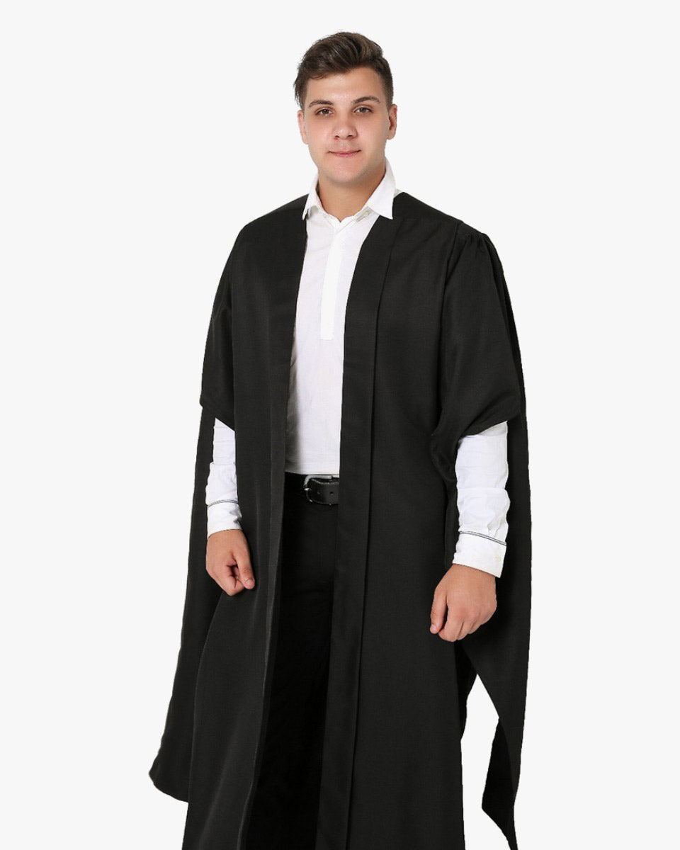 Deluxe Fluted Master Academic Gown 60 (6'3