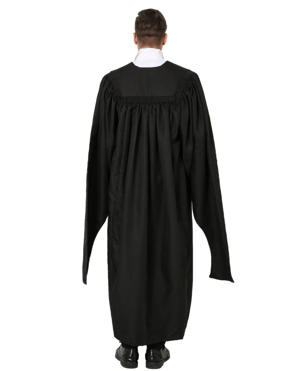 Deluxe Fluted Master Academic Gown