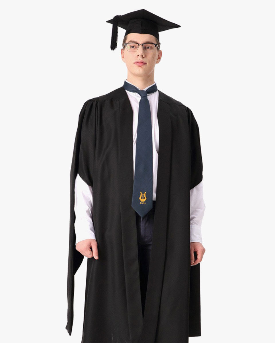 Deluxe Fluted Master Academic Gown & Mortarboard 54 (5'9"-5'11") Deluxe Fluted Master Academic Gown & Mortarboard 54 (5'9"-5'11")