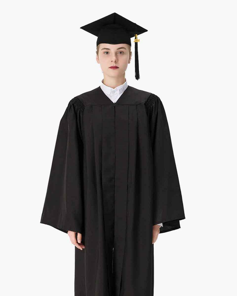 Deluxe Bachelor Graduation Cap Gown Hood Package