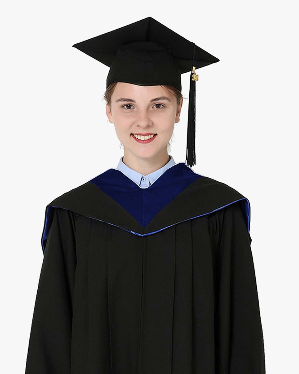 Deluxe Bachelor Hood - 24 Color Combinations Available
