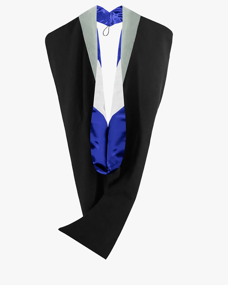 Deluxe Bachelor Hood - 24 Color Combinations Available