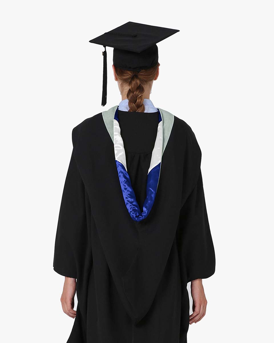 Deluxe Bachelor Hood - 24 Color Combinations Available