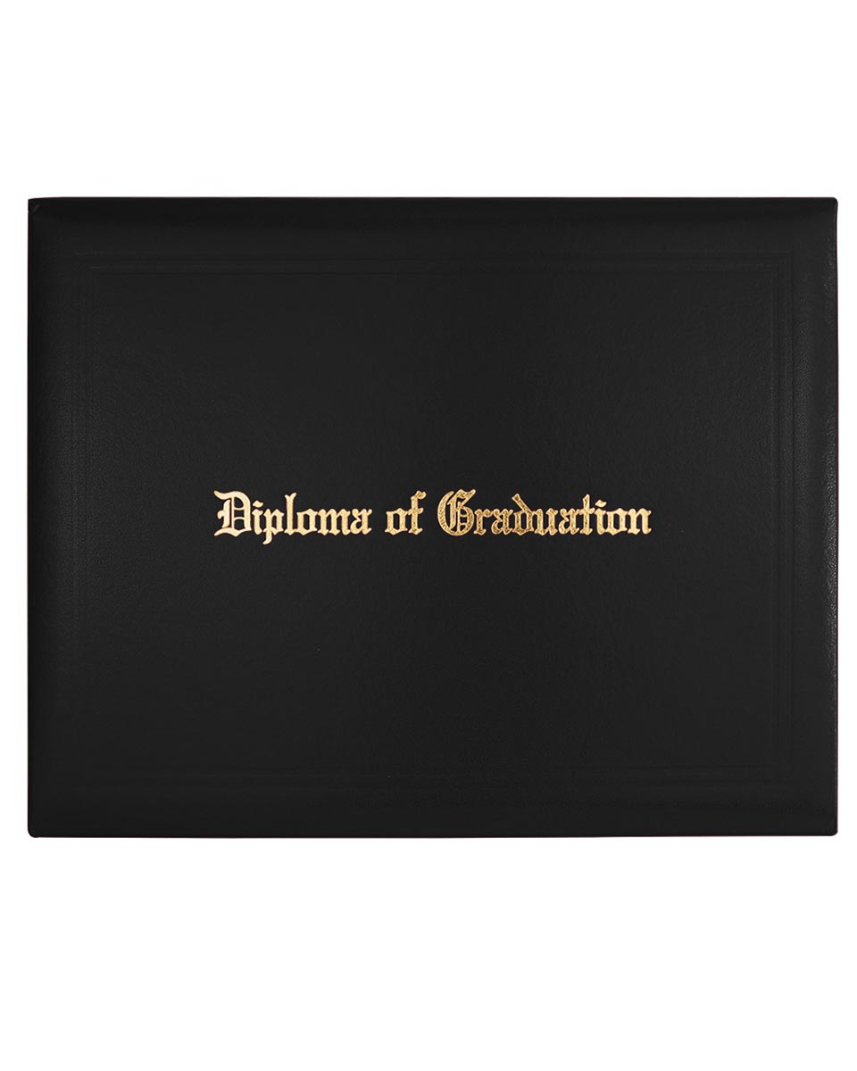 Diploma Cover With "Diploma Of Graduation" Imprinted – Multiple Colors & Sizes