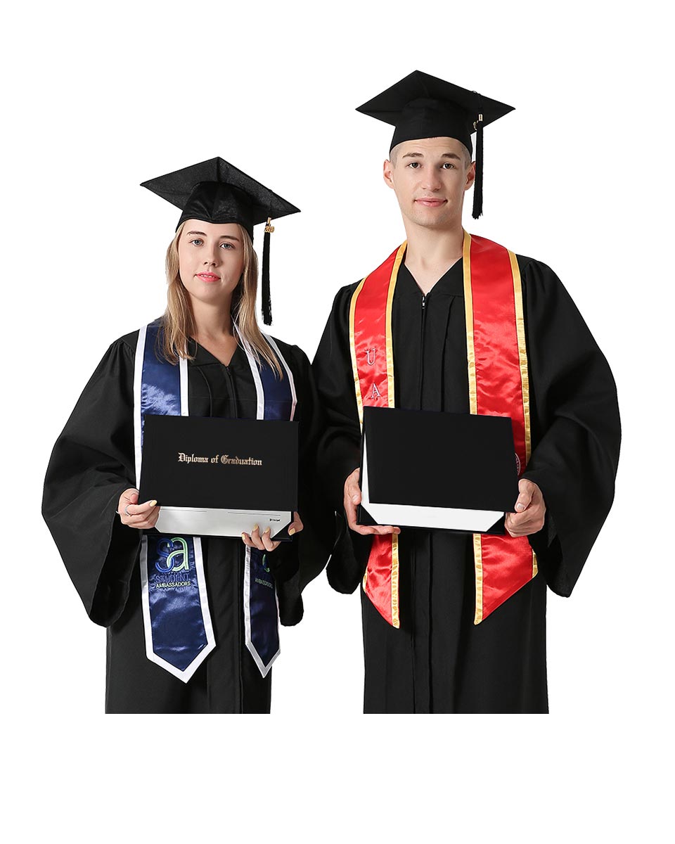 Diploma Cover With "Diploma Of Graduation" Imprinted – Multiple Colors & Sizes