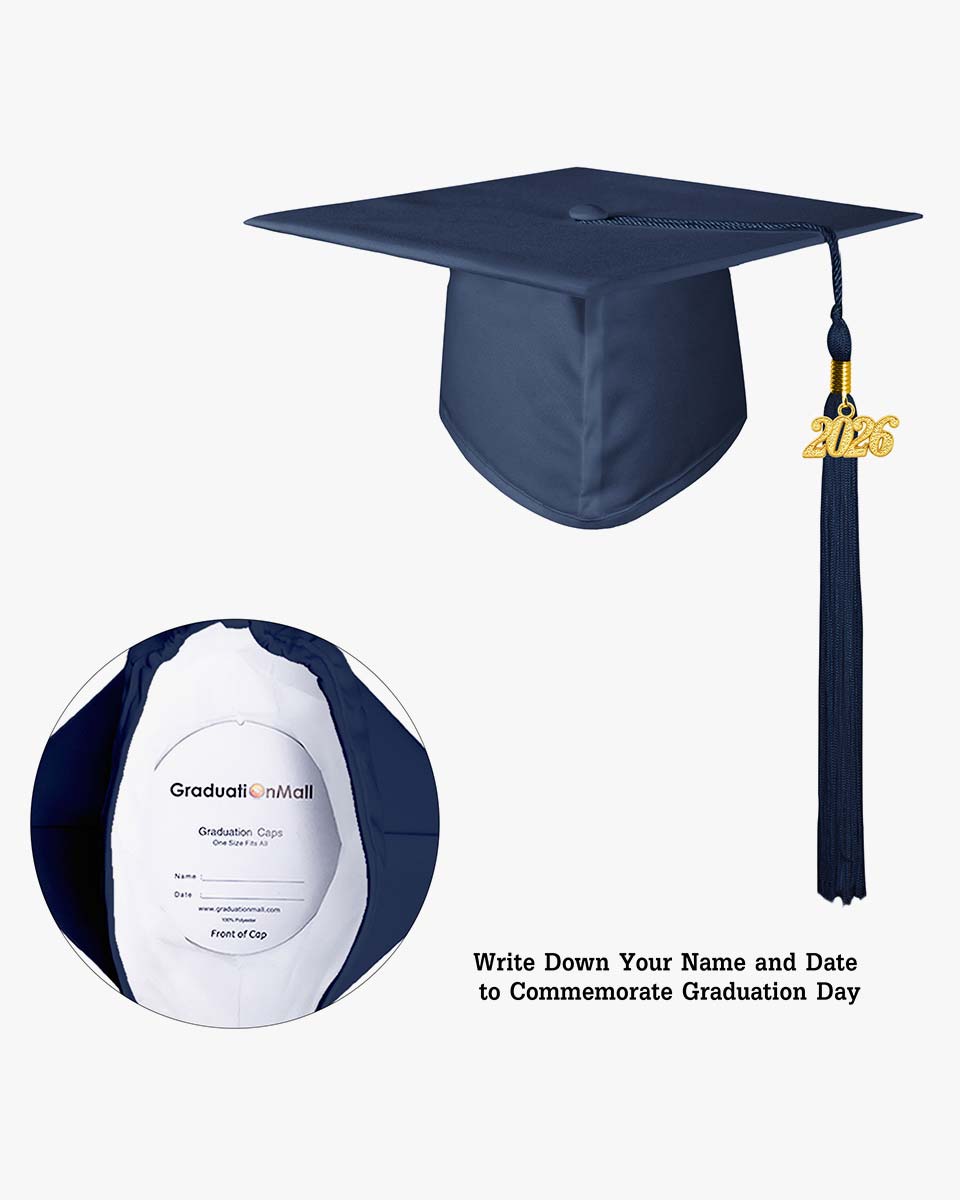 Matte Adult Graduation Cap with Tassel-12 Colors Available Purple Matte Adult Graduation Cap with Tassel-12 Colors Available Purple