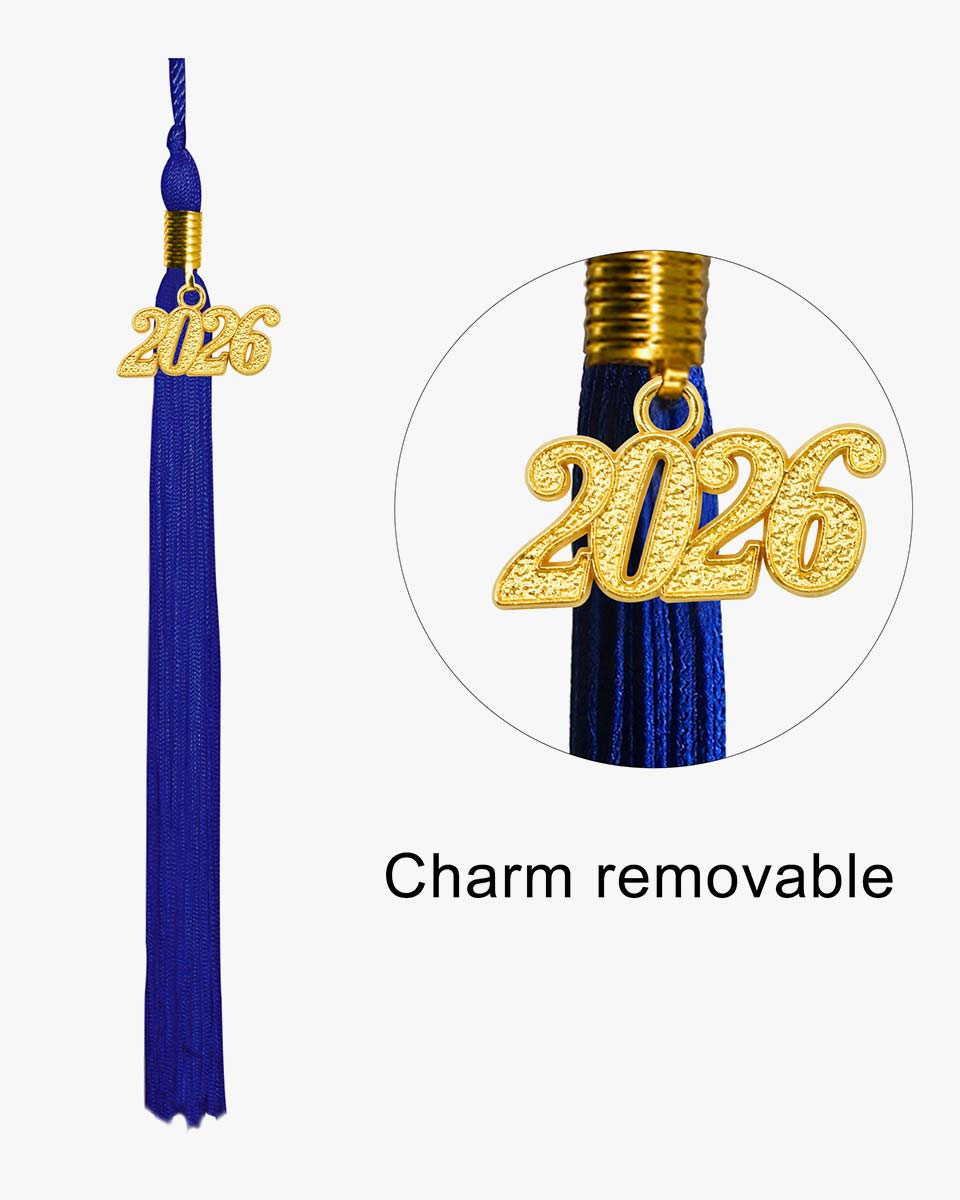 High School Matte Adult Graduation Cap with Tassel - 12 Colors Available