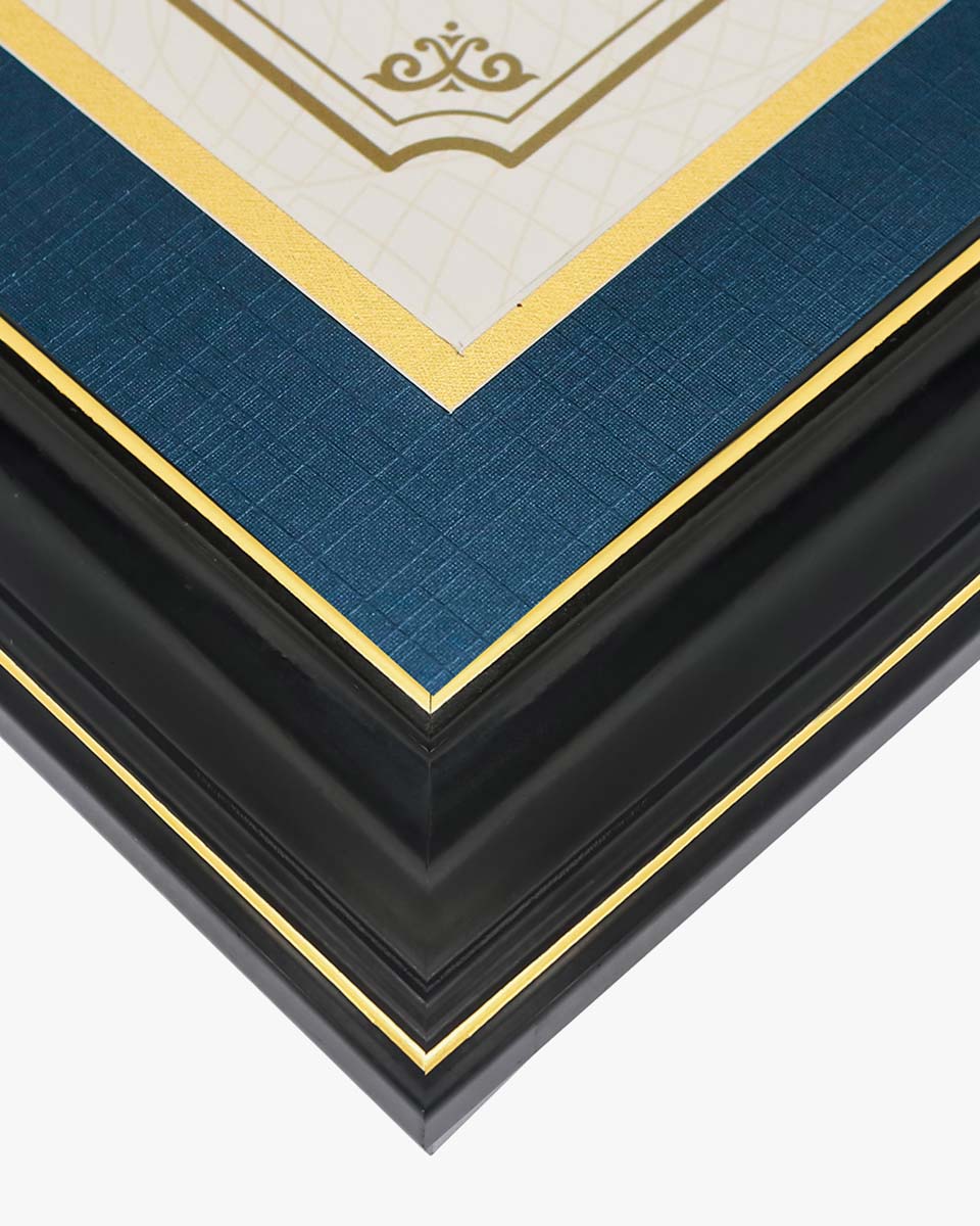 Certificate Picture Solid Wood Frame for 8.5x11 Certificate - 4 Colors Available