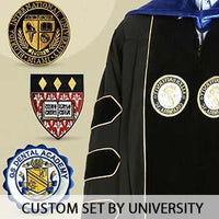 Boston University Doctoral Gown, Tam & Hood Package