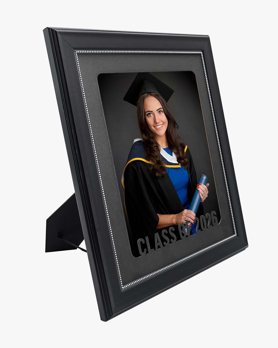 Graduation Class of 2026 Recycled Polystyrene Picture Frame with Tassel Holder for 8*10 Picture - 2 Styles available