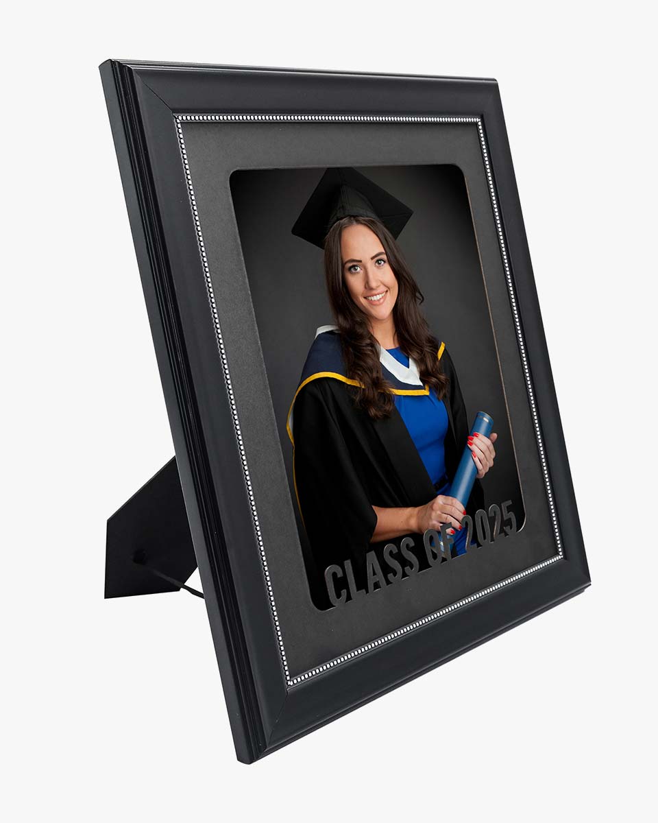Graduation Class of 2025 Recycled Polystyrene Picture Frame with Tassel Holder for 8*10 Picture - 2 Styles available