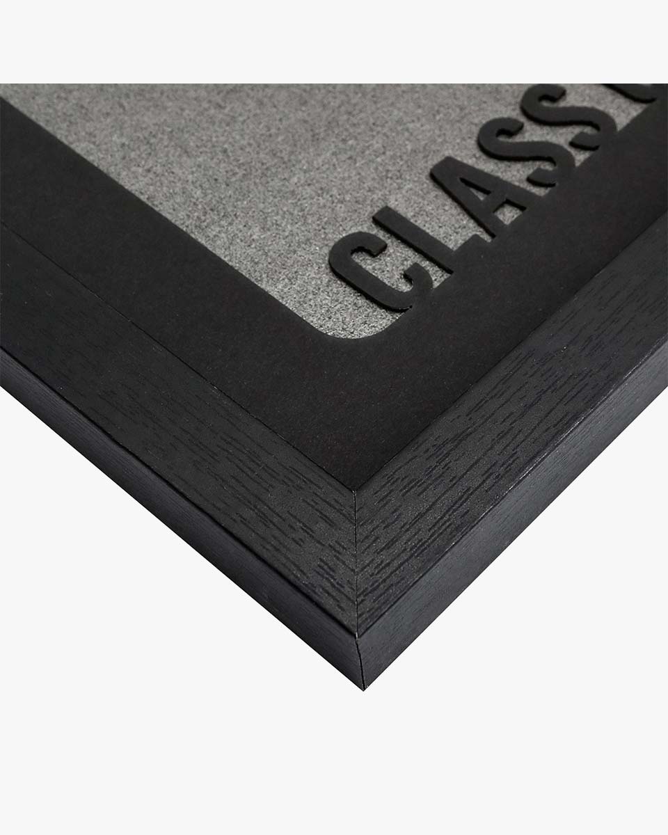 Graduation Class of 2025 Black Picture Frame with Tassel Holder for 8*10 Picture - 2 Styles available