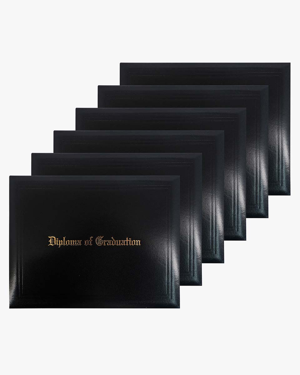 Diploma Cover With "Diploma Of Graduation" Imprinted – Multiple Colors & Sizes