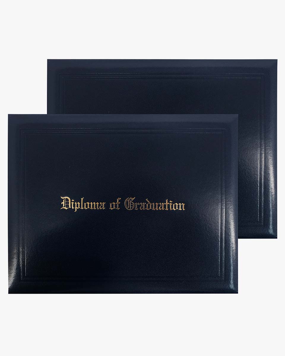 Diploma Cover With "Diploma Of Graduation" Imprinted – Multiple Colors & Sizes