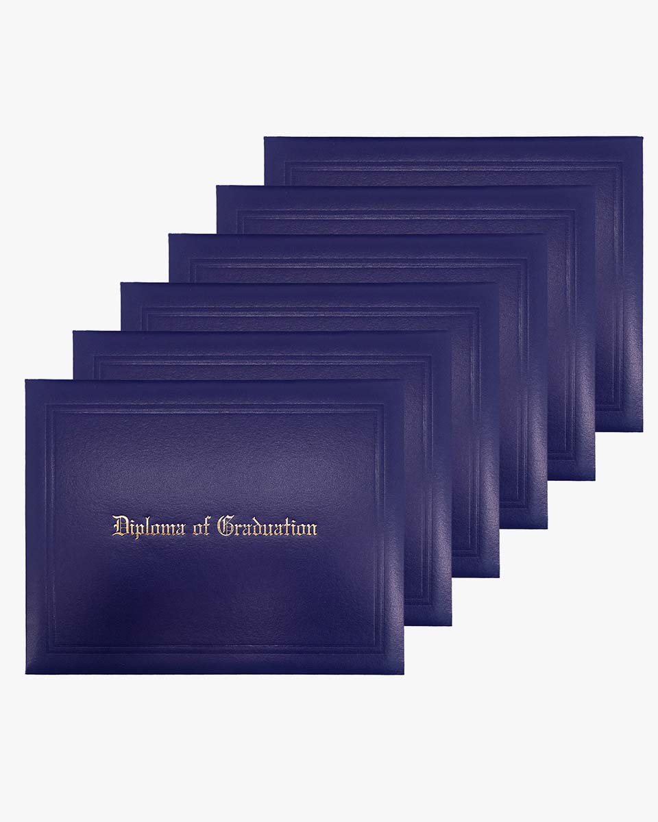 Diploma Cover With "Diploma Of Graduation" Imprinted – Multiple Colors & Sizes