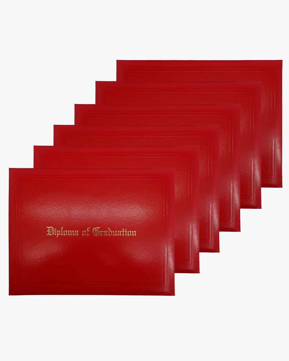 Diploma Cover With "Diploma Of Graduation" Imprinted – Multiple Colors & Sizes