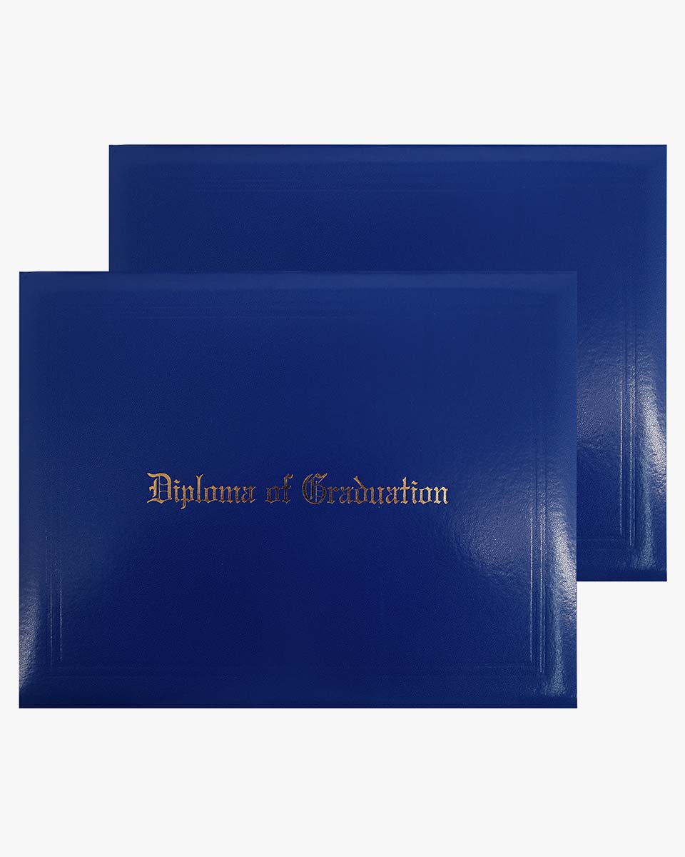 Diploma Cover With "Diploma Of Graduation" Imprinted – Multiple Colors & Sizes