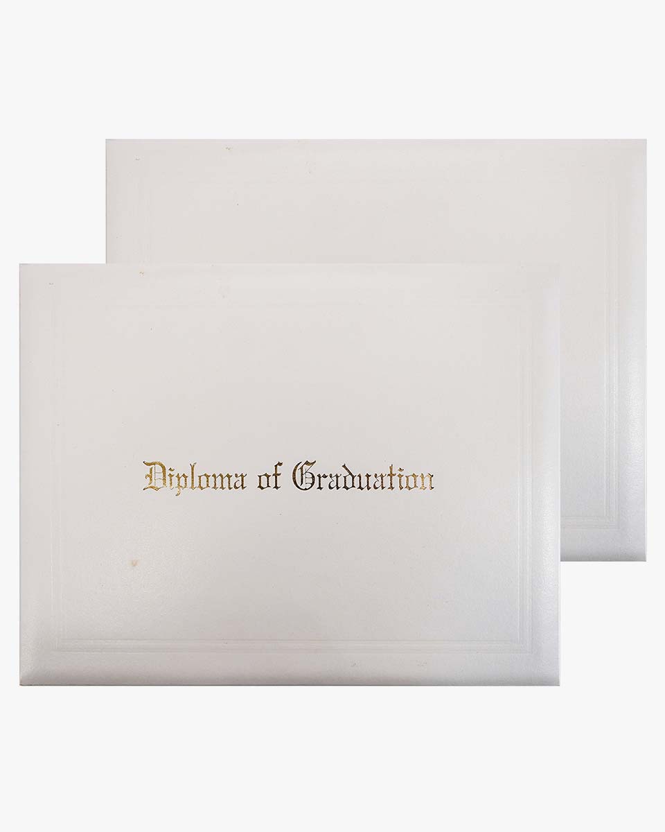 Diploma Cover With "Diploma Of Graduation" Imprinted – Multiple Colors & Sizes