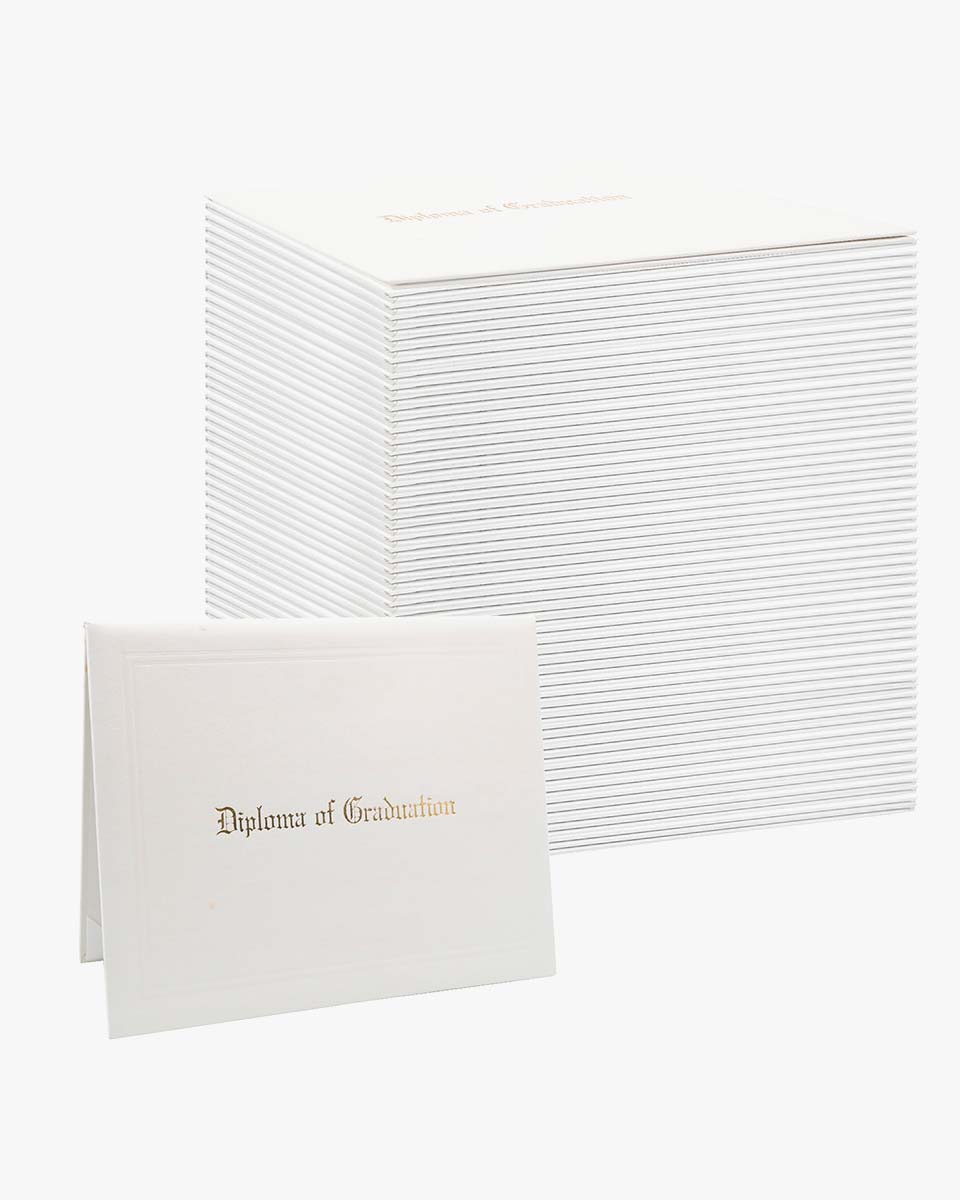 Diploma Cover With "Diploma Of Graduation" Imprinted – Multiple Colors & Sizes