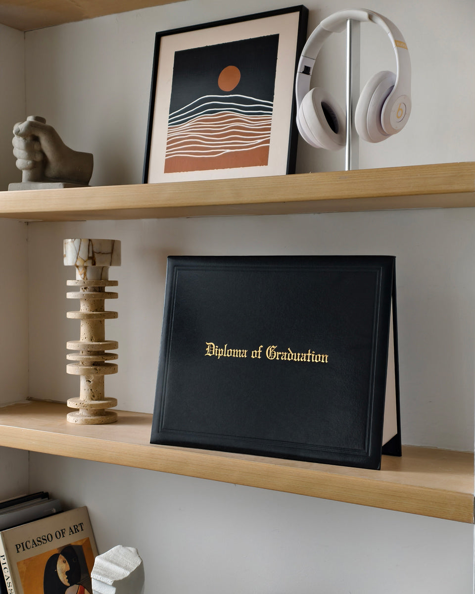 Diploma Cover With "Diploma Of Graduation" Imprinted – Multiple Colors & Sizes