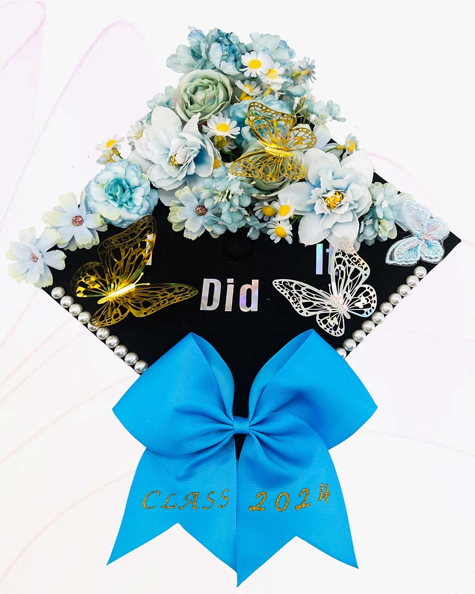 Graduation Cap Decoration Kit DIY Craft - 3 Colors Available